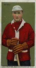 1910 Imperial Tobacco Lacrosse Leading Players (C59) #60 George Rennie Front